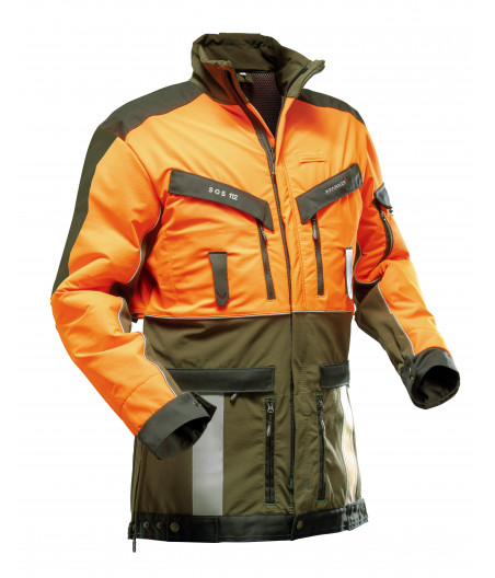 Veste de traque PFANNER Stretch Air orange/kaki