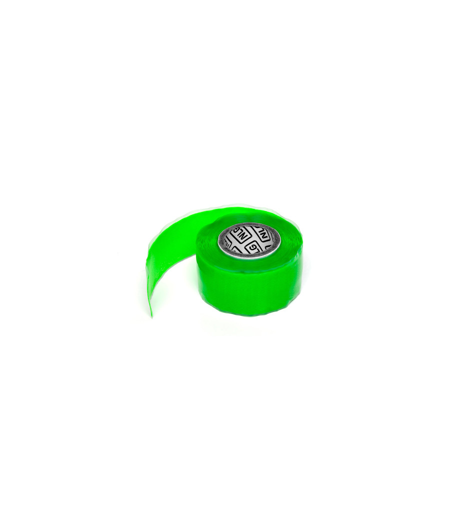 ruban d'attache résistant et sans colle vert fluo