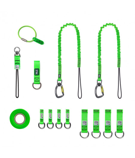 Kit antichute modulaire NLG pour la sécurisation de 10 outils