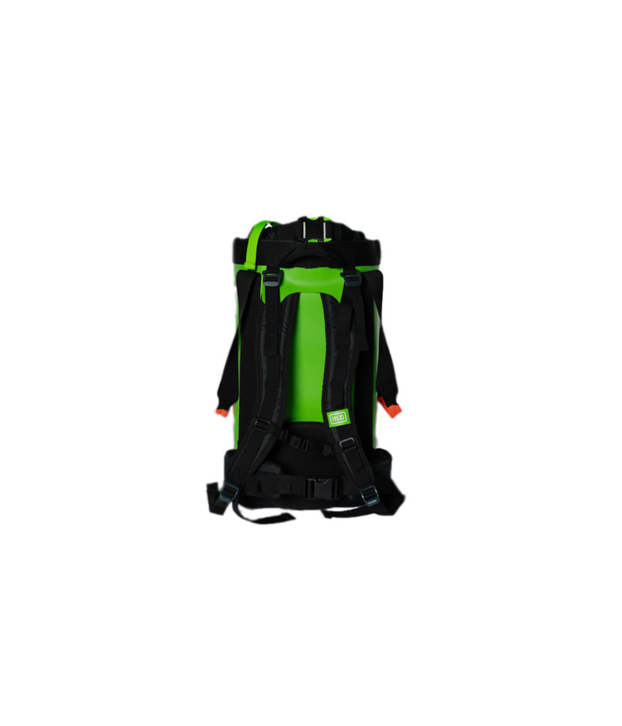 Vue verso du sac à dos avec les bretelles matelassées
