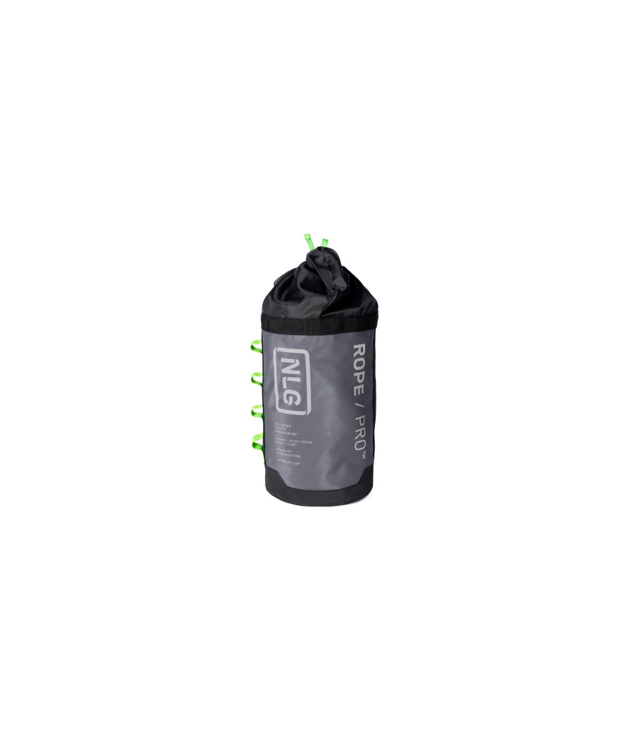 sac, de type sac marin, pour transporter les outils et conçu pour les cordistes