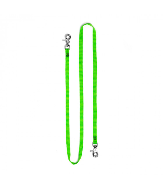 longe à sangle longueur 1.50 mètre avec connecteurs Quick Clip