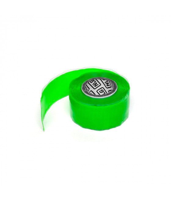 ruban d'attache résistant et sans colle vert fluo