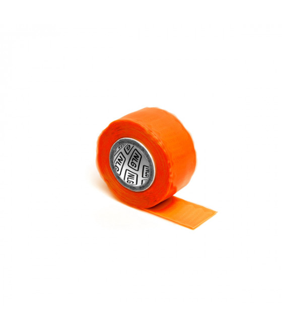 ruban d'attache résistant et sans colle orange fluo