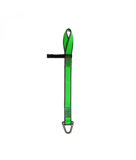 sangle plate à un bras avec un trou captif et une poignée