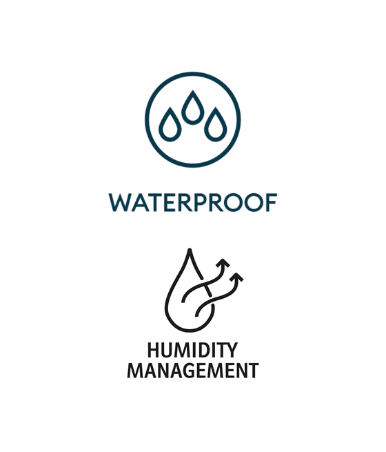 Technologie waterproof et gestion de l'humidité