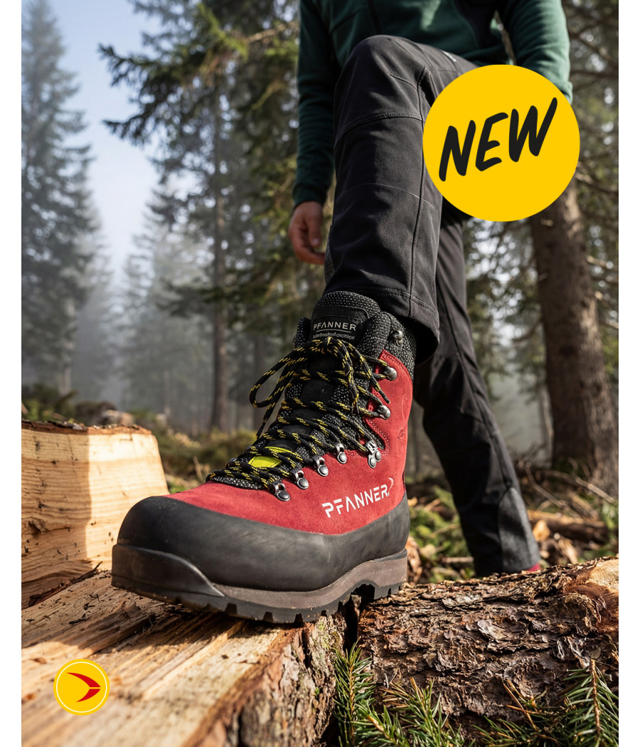 Chaussures anti-coupure nanoshield silvretta présentation