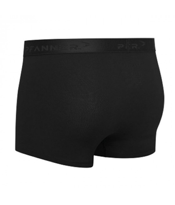 Boxer Pfanner noir - vue de dos - en fibres Tencel