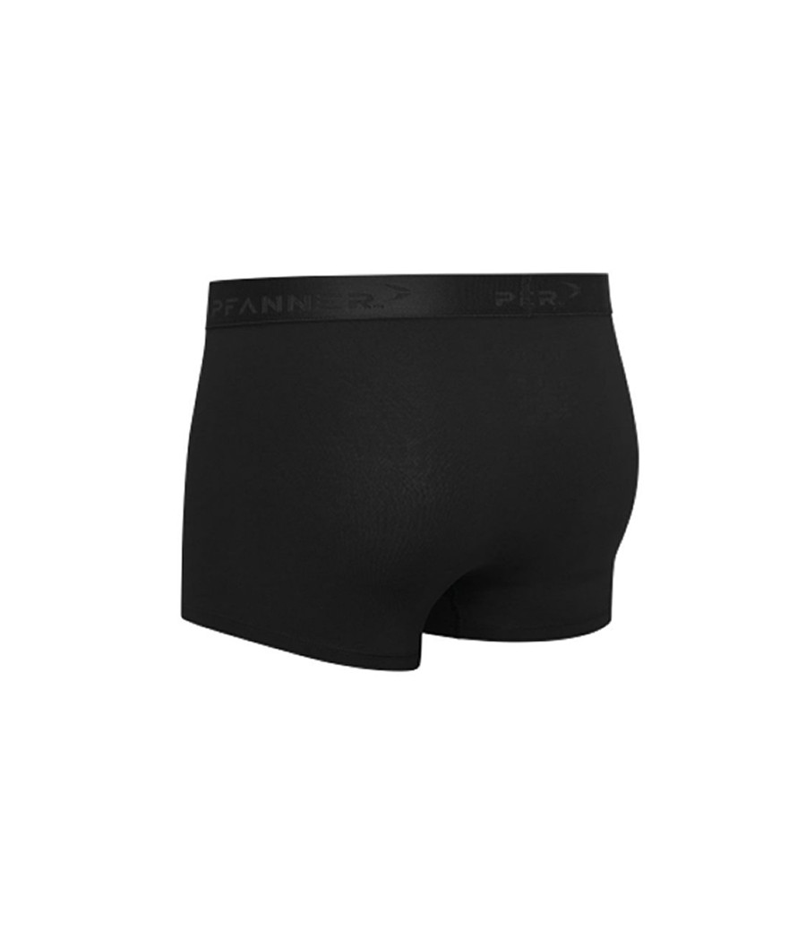 Boxer Pfanner noir - vue de dos - en fibres Tencel
