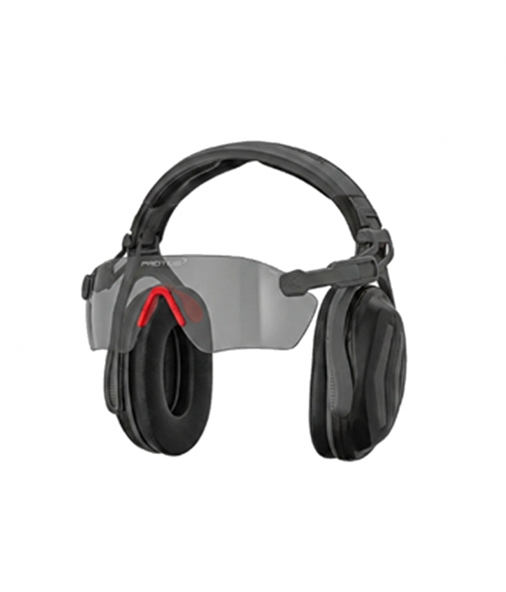 bandeau noir avec lunettes Protos anthracite