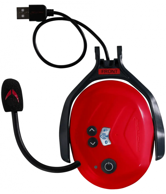 Protos Integral Bluetooth Radio rouge