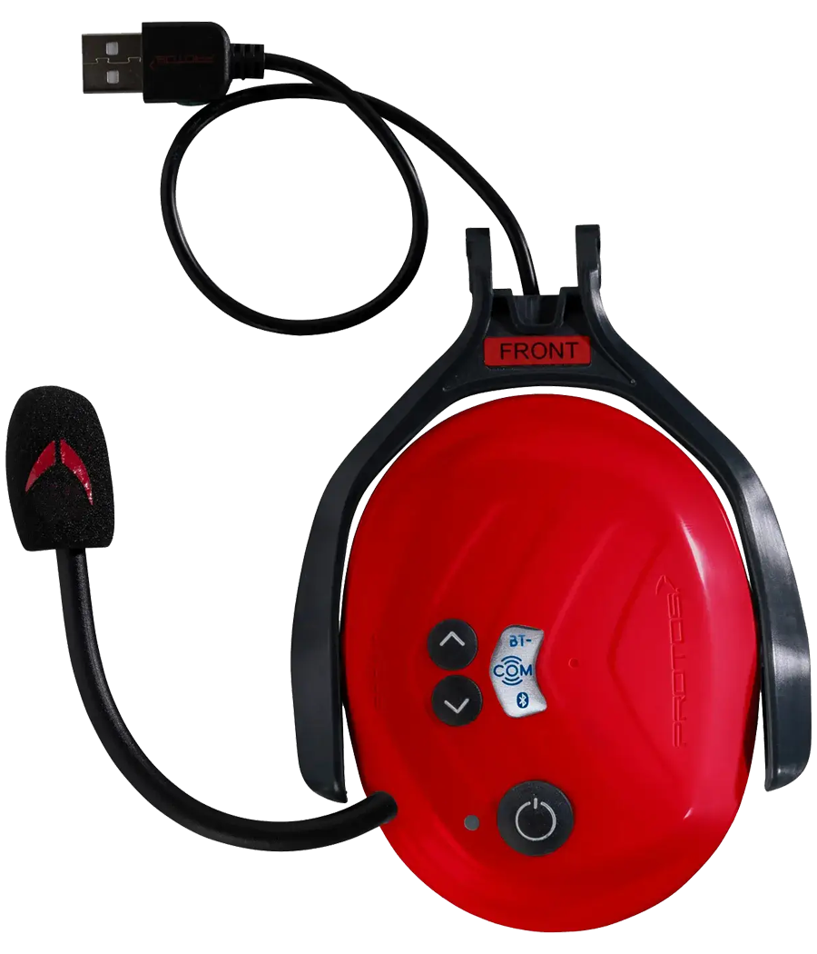 Protos Integral Bluetooth Radio rouge