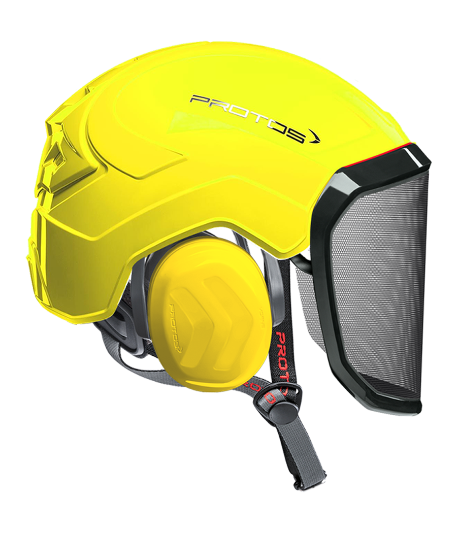 Casque Protos Integral Arborist PFANNER Uni jaune fluo