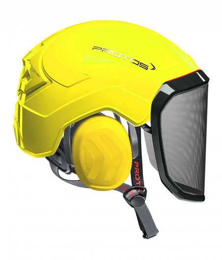 Casque Protos Integral Arborist Uni jaune fluo