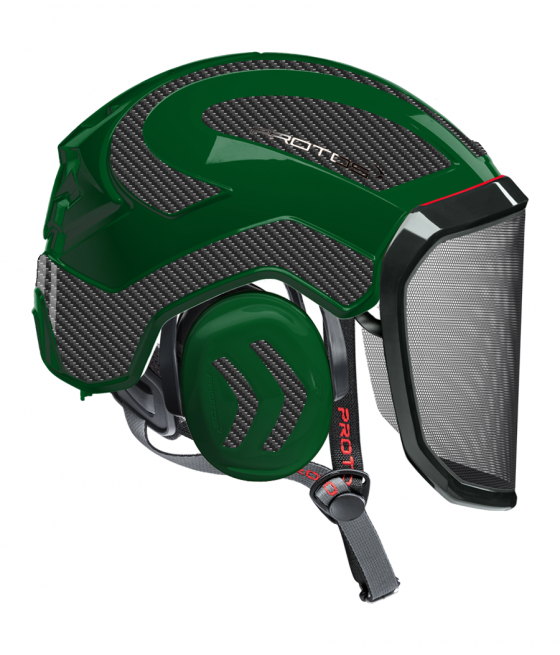 Casque Protos Integral Arborist Bicolore olive-gris carbone