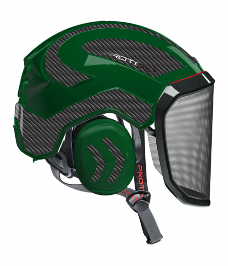 Casque Protos Integral Arborist Bicolore olive-gris carbone