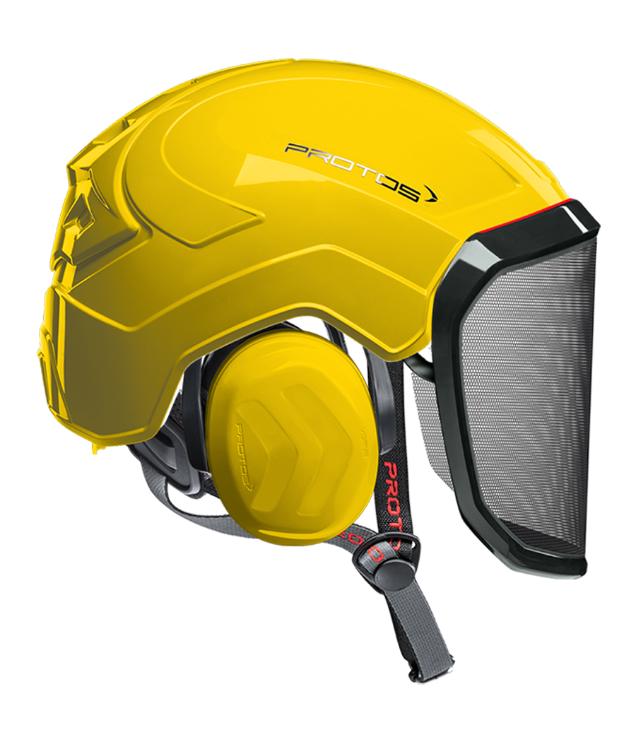 Casque Protos Integral Arborist uni Jaune