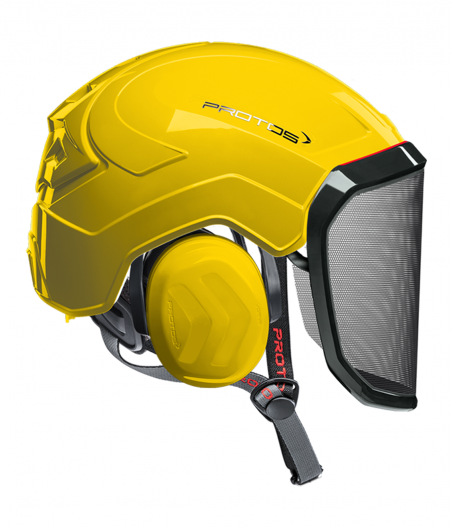 Casque Protos Integral Arborist uni Jaune
