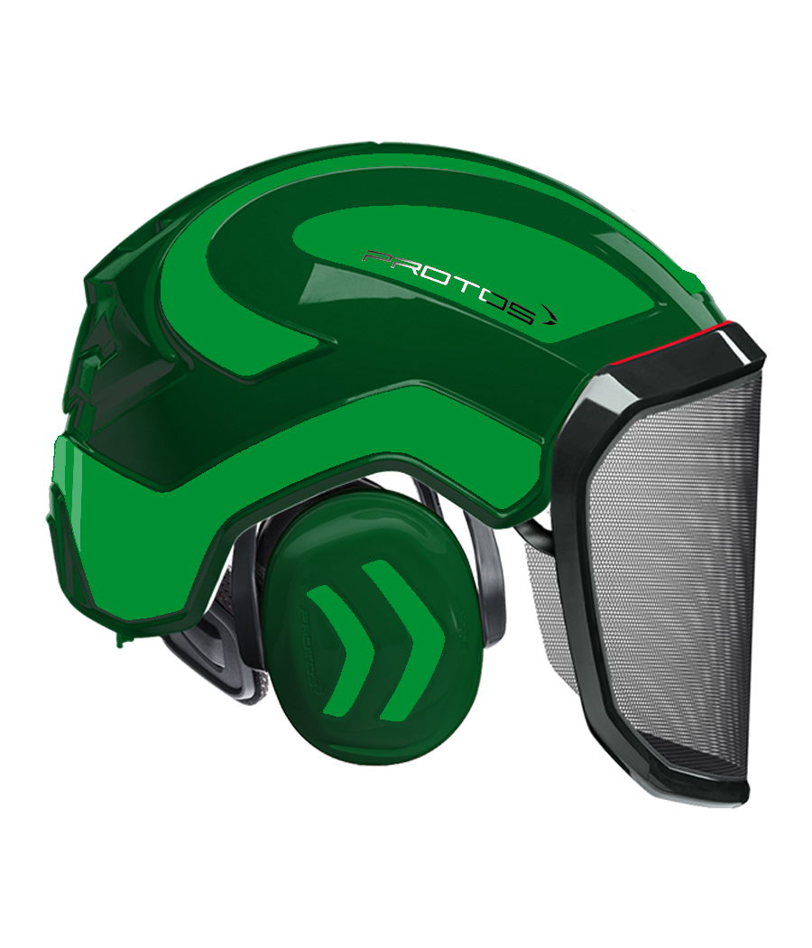 Casque Protos intégral Forest Bicolore olive-vert