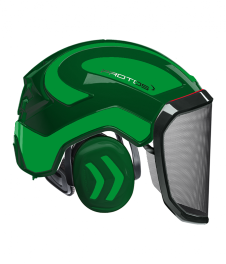 Casque Protos intégral Forest Bicolore olive-vert