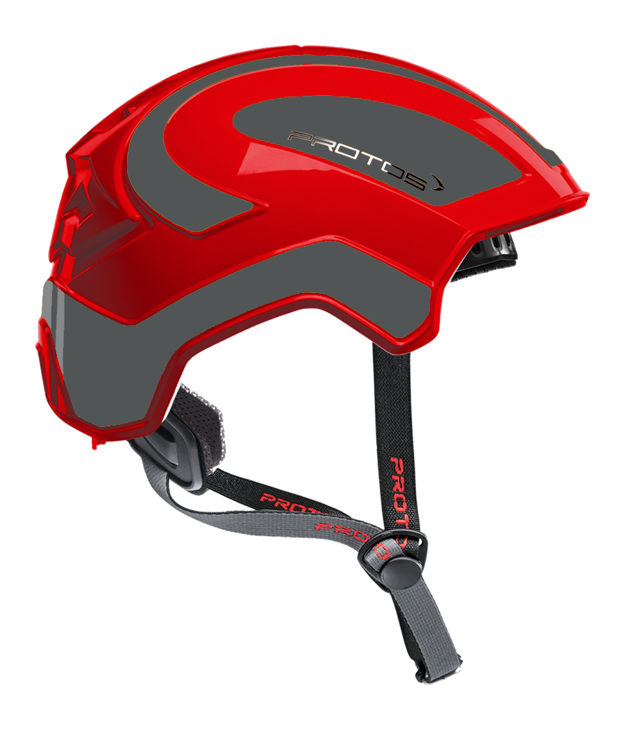 Protos Integral Climber - Bicolore rouge-gris