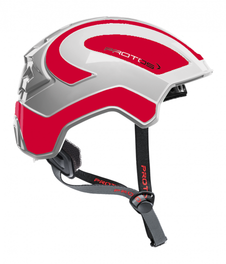 Protos Integral Climber - Bicolore blanc-rouge