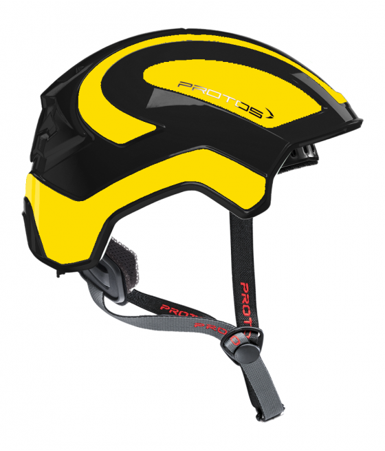 Protos Integral Climber - Bicolore avec noir-jaune fluo