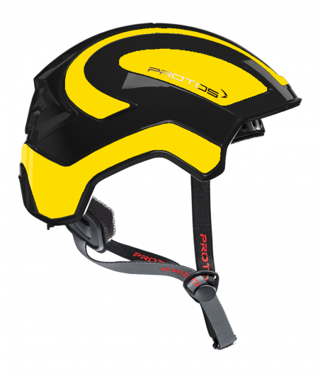 Protos Integral Climber - Bicolore avec noir-jaune fluo