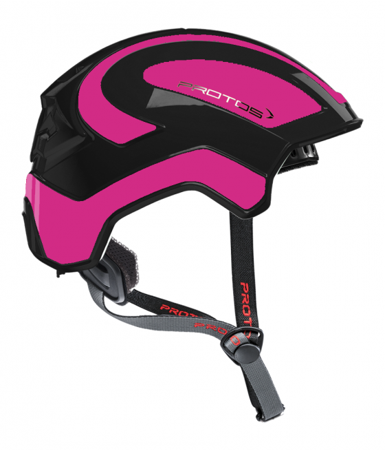 Protos Integral Climber - Bicolore noir-rose fluo