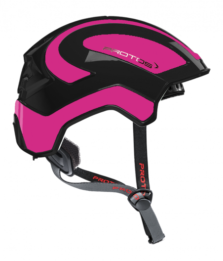 Protos Integral Climber - Bicolore noir-rose fluo