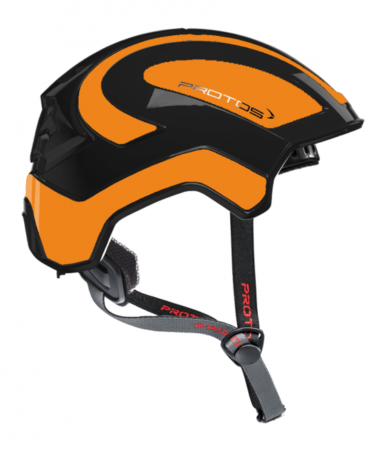 Protos Integral Climber - Bicolore noir-orange fluo