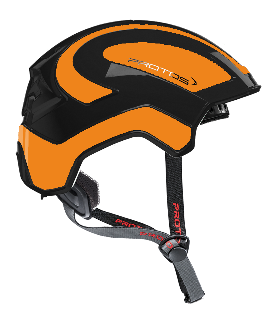 Protos Integral Climber - Bicolore noir-orange fluo