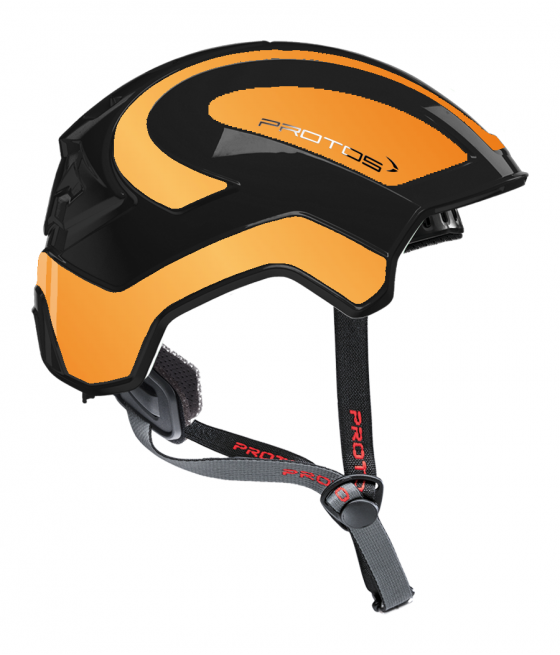 Protos Integral Climber - Bicolore noir-orange réfléchissant