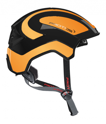 Protos Integral Climber - Bicolore noir-orange réfléchissant