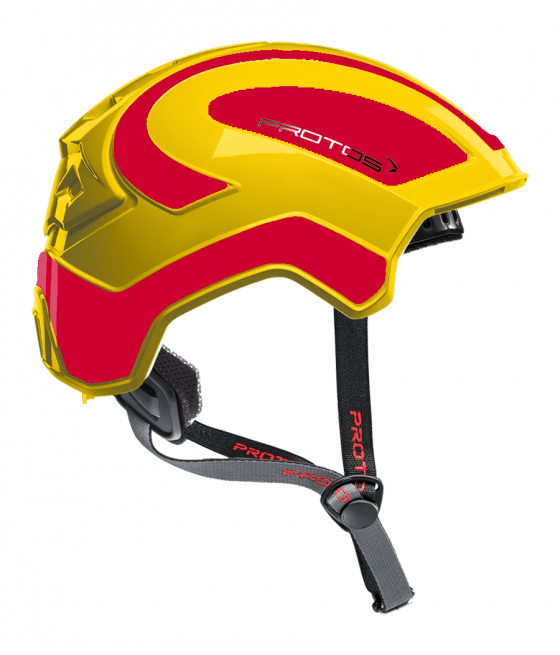 Protos Integral Climber - Bicolore jaune-rouge
