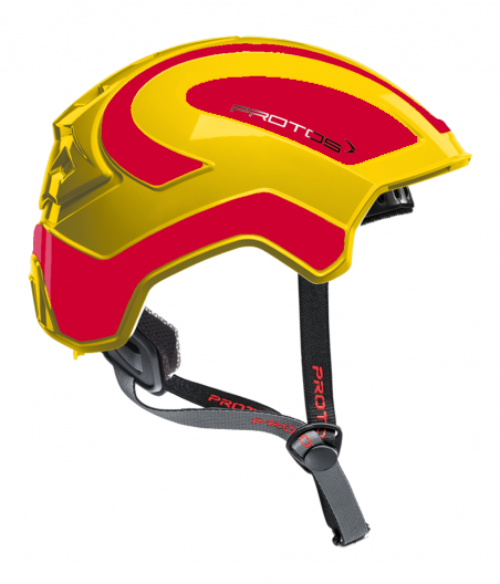 Protos Integral Climber - Bicolore jaune-rouge