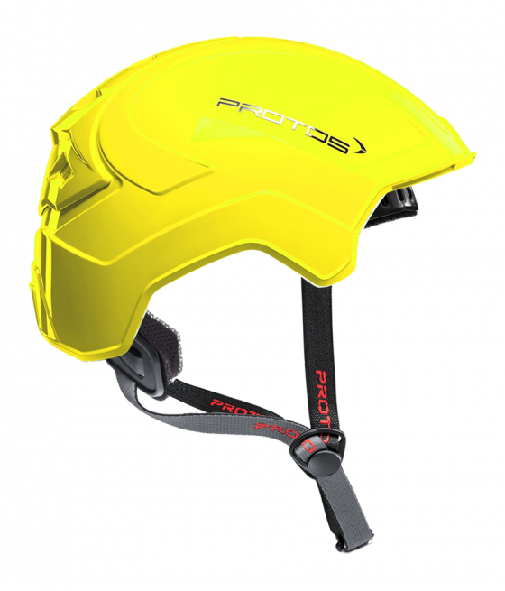 Casque Protos Integral Climber - Uni jaune fluo