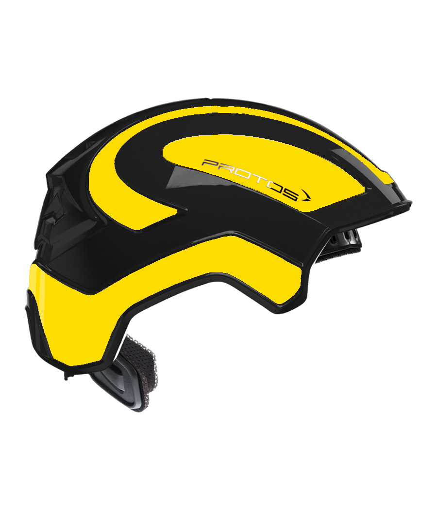 Protos Integral Industry bicolore noir-jaune fluo