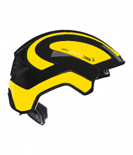 Protos Integral Industry bicolore noir-jaune fluo