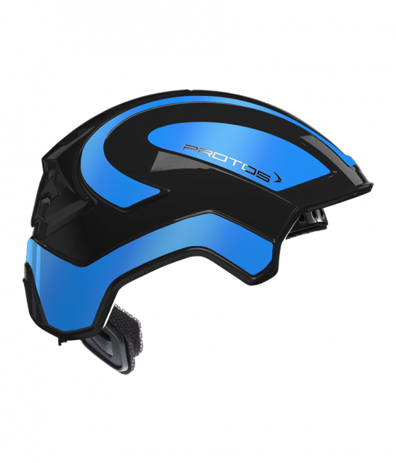 Protos Integral Industry bicolore noir-bleu clair réfléchissant