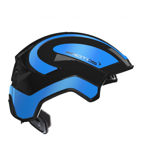 Protos Integral Industry bicolore noir-bleu clair réfléchissant