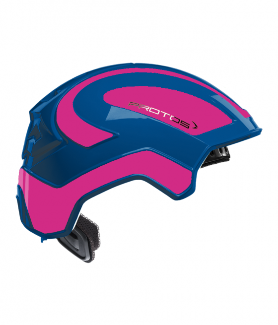 Protos Integral Industry bicolore bleu-rose fluo