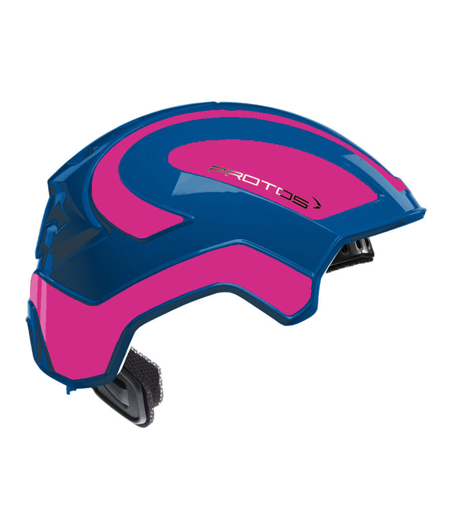Protos Integral Industry bicolore bleu-rose fluo