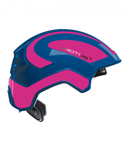 Protos Integral Industry bicolore bleu-rose fluo