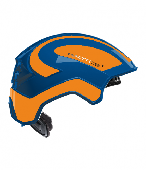 Protos Integral Industry bicolore bleu-orange fluo