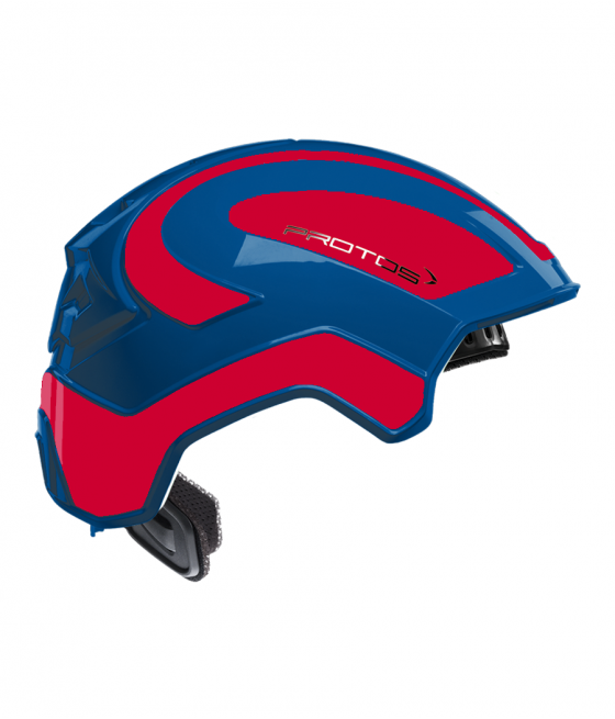 Protos Integral Industry bicolore bleu-rouge