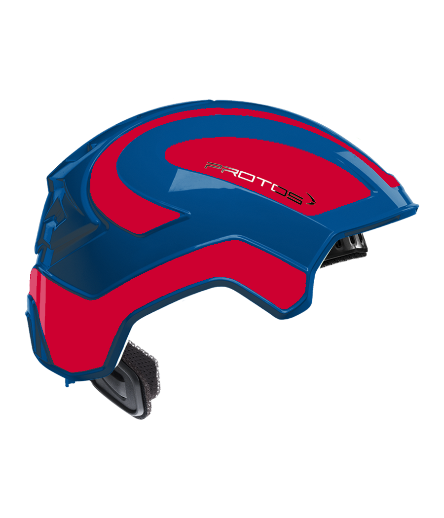 Protos Integral Industry bicolore bleu-rouge