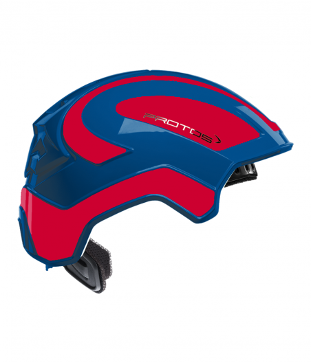 Protos Integral Industry bicolore bleu-rouge
