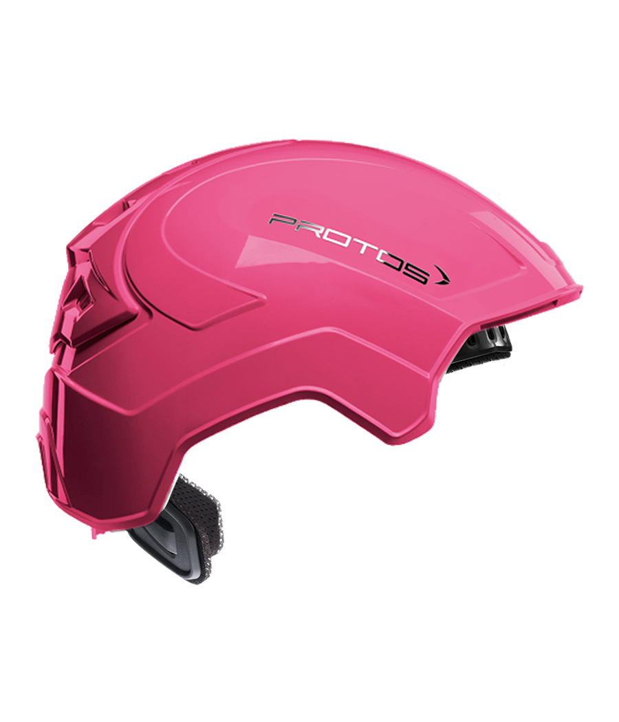Casque Protos Intégral Industry uni rose