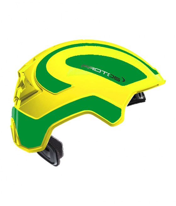Protos Integral Industry bicolore jaune fluo-vert